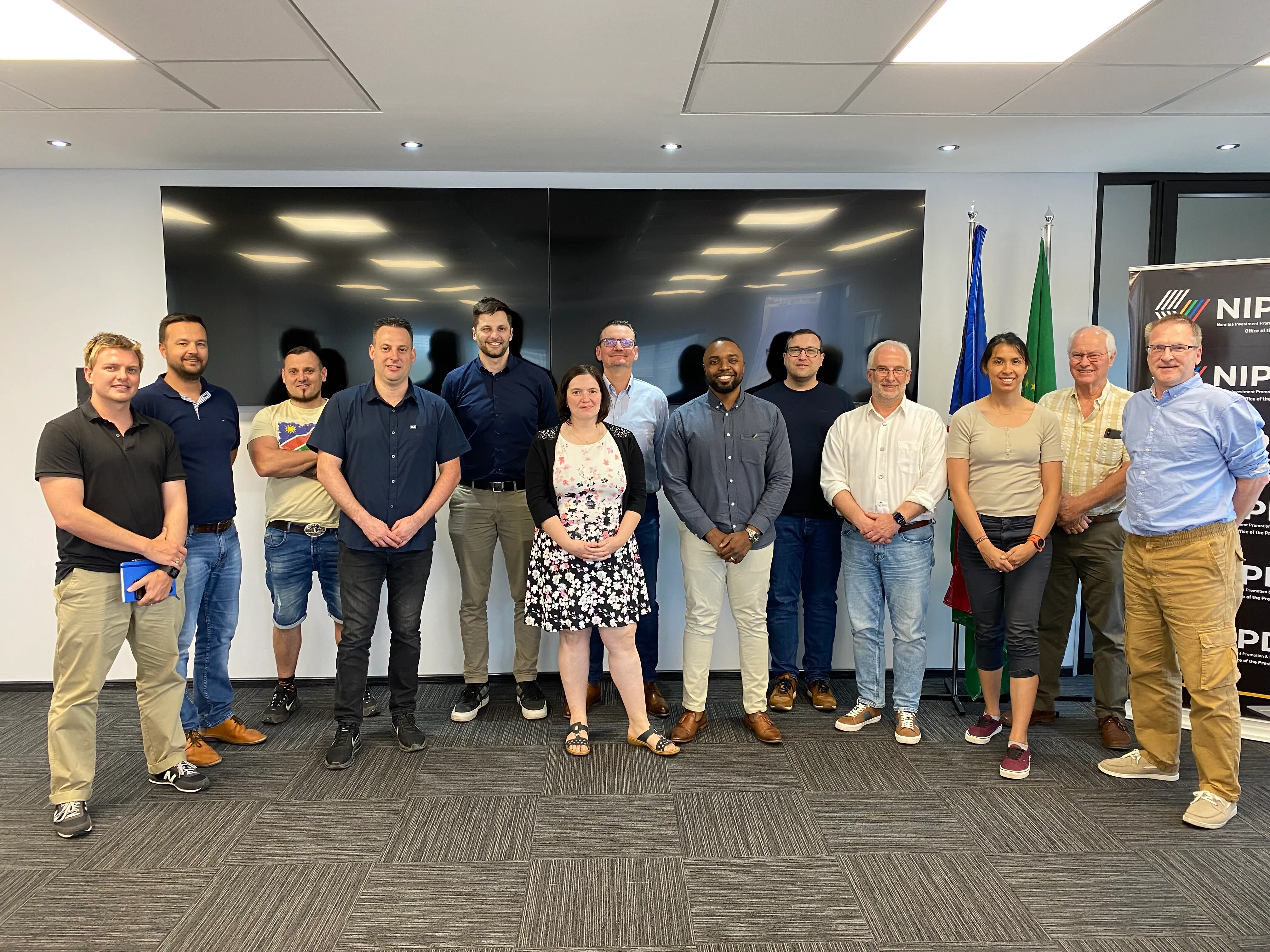 HygO Project Team in Namibia